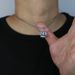 Men's Jewelry Hip Hop New Crown Pendant Diamond Studded Full Diamond Couple Necklace_ipsvogv.com