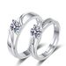 Korean Version Couple A Pair Of Men And Women, Diamond Wedding Hot Selling Ring, Simple Girl Gift_ipsvogv.com
