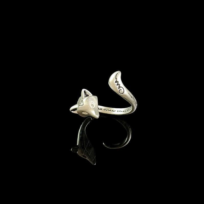 Cuban Wenli Fox Women's Ethnic Style Ins Niche Design Adjustable Personalized Ring_ipsvogv.com
