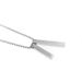Two In One Stainless Men's Necklace, Titanium Steel Rectangular Bar Square Column Pendant, High-end Necklace Accessories_ipsvogv.com
