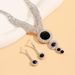 Women’s Jewelry Set Fashion Hot Selling Jewelry Sets Hot Selling Jewelry Multi Color Gemstone Necklace Earrings 2 Piece Set_ipsvogv.com