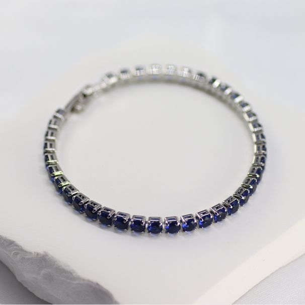 Hip-Hop 4.0 Zircon For Men And Women Simple Fashion Tennis Bracelet_ipsvogv.com