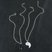 Necklace Personality Hollow Alloy Oil Drop Tai Chi Star And Moon Pendant Necklace Clavicle Chain_ipsvogv.com