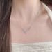 pure Silver S Light ! Luxury Zircon Water Droplet For Female Students, Niche High-end Design, Super Fairy Collarbone Students, Design,_ipsvogv.com