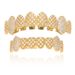 Body Jewelry Hip Hop Braces Eight Fangs Micro Inlaid Zircon Halloween Decorative Braces Gold Personality Creative Accessories_ipsvogv.com