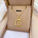 】 Moon 【 Lucky Grass Light Luxury Charm Gorgeous Full Diamond Necklace Women's Versatile Clavicle Chain Titanium Steel 【 】_ipsvogv.com