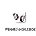 Red Venom Earrings For Men, Light Luxury, Niche Temperament, Irregular Texture Earrings, Personalized High-end_ipsvogv.com