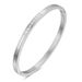 2PCS New Minimalist And Versatile Gold Inlaid Zirconium Couple Opening Stainless Titanium Steel Fashionable Bracelet_ipsvogv.com