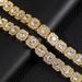 Light Luxury Style Round Alloy Rock Sugar Cuban Chain Personality Necklace Clavicle Sexy Disco Wear Rock Sugar Chain_ipsvogv.com