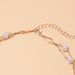 Retro Fashion Necklace Personality Simple Gold Pearl Double Layer Necklace Ins Style_ipsvogv.com