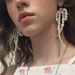 Unisex Exaggerated Pearl Bow Chain Tassel Earrings New Style Unique Personality Earrings Light Luxury Exquisite_ipsvogv.com