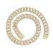 New Personalized Men's 15mm Wide Diamond Three Row Hip Hop Style Heavy Industry Chain Necklace_ipsvogv.com