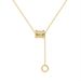 Body 【 Full Titanium Steel 】 Small Waist Female Niche Design Minimalist Pendant With Short Collarbone Chain, Korean 【 】 Chain,_ipsvogv.com