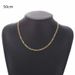 Men's Personalized Fashion Gold Necklace Chain Simple And Versatile NK Chain Necklace Jewelry_ipsvogv.com