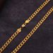 jewelry fashion new gold necklace plated gold men's 6MM sideways necklace manufacturers _ipsvogv.com