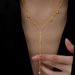 Meichen INS New Gold Plated Long Chain Gift Stainless Steel Round Bead Tassel Pendant Necklace For Women_ipsvogv.com