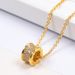 Full Diamond Starry Ring Necklace For Women, Small Waist, Fashionable And Simple Collarbone Chain_ipsvogv.com