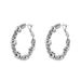 Women's Jewelry Zircon Winding Beaded Earrings Copper Plated With Real Gold Simple High End Sense Of Luxury Niche Exquisite Earrings_ipsvogv.com