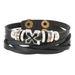 New Men's Multi-layer Beaded Leather Punk Style Personality Bracelet Jewelry_ipsvogv.com