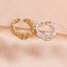 Explosions Metal Sense Opening Ring Women's Light Luxury Niche Sex Cold Style Food Finger Ring_ipsvogv.com