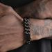 Hip Hop Trendy Thick Cuban Chain Stainless Steel Men's Bracelet Fashion Personality Jewelry Non-Fading_ipsvogv.com