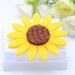 Korean personality versatile female sunflower brooch, safety pin, anti glare buckle, accessory simple collar pin_ipsvogv.com