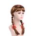 Play butterfly ponytail Halloween Anna shape role play bow cosplay wig Halloween_ipsvogv.com