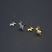 Unisex Simple And Fresh Deer Earrings Electroplating, Color Retention, Sweet Forest Style_ipsvogv.com