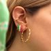 Women's Jewelry S925 Silver Needle Large Circle Zircon Earrings Ear Buckle Versatile Diamond Inlaid Multi Color Round Ear Ring Ear Buckle_ipsvogv.com