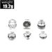 New Combination Personalized Rose Star Hollow 6-piece Ring Set_ipsvogv.com