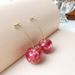 New Female Temperament Sweet And Fresh Cherry Resin Ladies Earrings Jewelry Gifts_ipsvogv.com