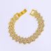 Men’s Jewelry Set Fashion Hip Hop Style New 15mm Diamond Simple Head Trendy Cuban Chain Full Diamond Necklace Big Gold Chain_ipsvogv.com
