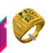 Authentic Vietnamese Sand Gold Ring For Men Women, Lively And Trendy Men's Ring, Simulated Ancient French Plating,_ipsvogv.com