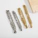 Jewelry Diamond Cuban Chain 6mm 8mm Color Retaining Rhinestone Splicing Hip Hop Chain Gold Bracelet Necklace_ipsvogv.com