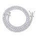 4mm Zircon Tennis Chain Hip Hop New Stone Inlaid Couple Necklace_ipsvogv.com