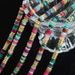 Colorful Natural Stone Abacus Round Bead Beads, Handmade Necklace Made Of Titanium Steel, Fashionable And Versatile_ipsvogv.com