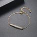 Women's Jewelry Cross Chain Bracelet Brass Micro Inlaid Zircon Bracelet Simple Small Fresh Hand Jewelry_ipsvogv.com