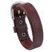 New Simple Rock Personality Men's Punk Genuine Leather Smooth Bracelet_ipsvogv.com