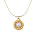【 Full Body Titanium Steel 】 Irregular Circular Pearl Temperament, Extremely Simple Personality, In The Wind Furnace,_ipsvogv.com