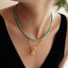 Women's Jewelry Natural Stone Clavicle Beaded Necklace Spring And Summer New Light Luxury Niche Stacking Necklace_ipsvogv.com