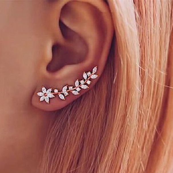 Cao Shi's Style Is Popular On Internet, With The Same Ear Hook As Huiqiao's Earrings. Song Zu'er Has Full Diamond Flower_ipsvogv.com