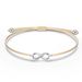 Women's Lucky Bracelet Holiday Gift Friendship Alloy Bracelet Hand Woven Steel Color Diamond Angel Pendant Bracelet_ipsvogv.com
