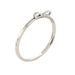 Women's Jewelry Elegant Bow Bracelet With Cubic Zirconia, Silver Plated Fashion Bangle For Women, Gift For Her, Sizes 16-19cm_ipsvogv.com