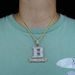 Hip Hop New YOURSELF Letter Pendant Wearable 12mm Chain Trendy Men's Necklace_ipsvogv.com