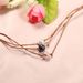 Bohemian Style Three Color Bead Leather Rope Knot Three-layer Ankle Chain_ipsvogv.com