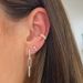 Women's Jewelry S925 Silver Needle Long Micro Paved Zircon Tassel Earrings Fashion Retro Earrings_ipsvogv.com