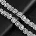 Light Luxury Style Round Alloy Rock Sugar Cuban Chain Personality Necklace Clavicle Sexy Disco Wear Rock Sugar Chain_ipsvogv.com