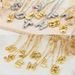 Women's Jewelry Stainless Steel K Gold Balloon Letter Necklace Silver Bubble 26 English Pendants Jewelry_ipsvogv.com
