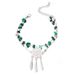 New Jewelry Hollow Dream Catcher Irregular Turquoise Bracelet Feather Pendant Sand_ipsvogv.com