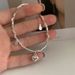 S Sterling Square Broken Silver Heart Bra, Female Chic, Niche Style, High-end Feeling, Sweet And Cool Geometric_ipsvogv.com